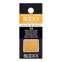 BLOCKX Watercolour Half Pan S1 114 Naples Yellow Reddish